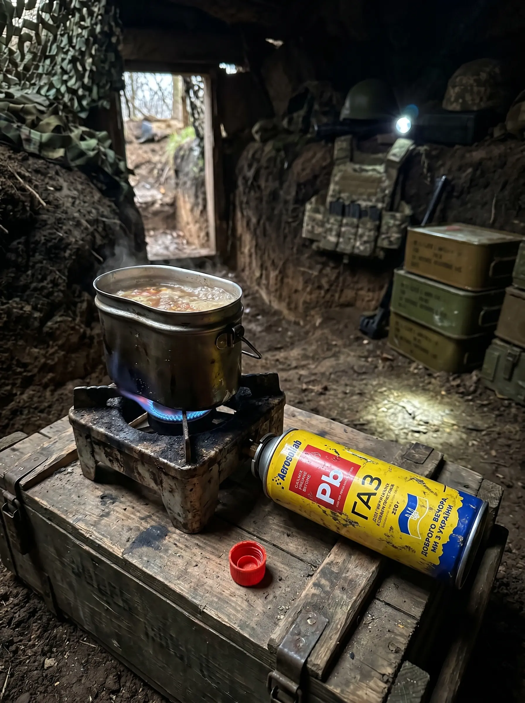 Гаряча їжа й чай там, де немає стаціонарної кухні.